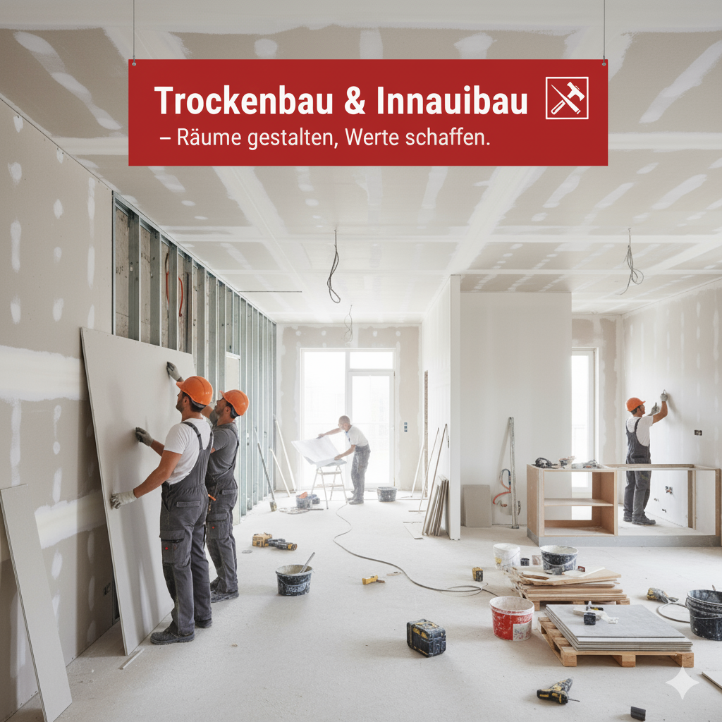 JSA-BAU Trockenbau Leistungen